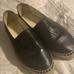 Black Chanel Espadrilles
